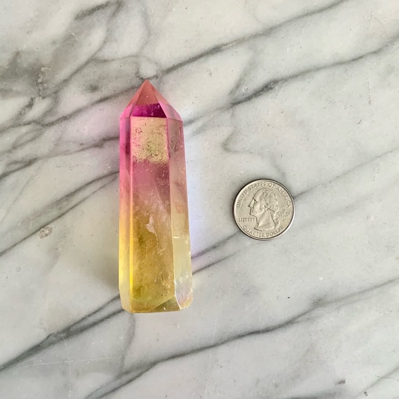 Pink Aura Crystal Duo - Picture 7 of 11